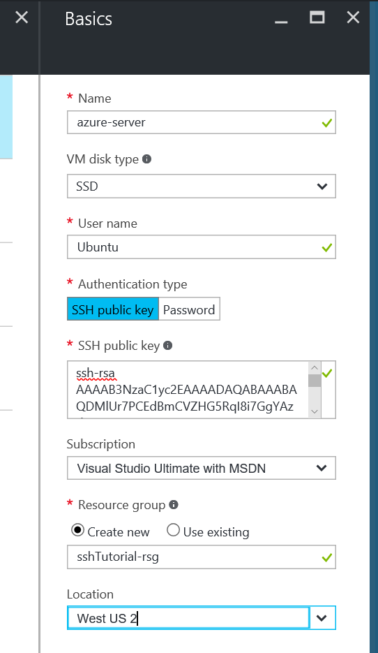 basicsconfigurationforssh