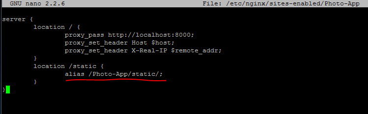 nginxconfigphotoapp