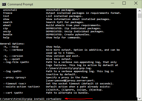 pipinstallvirtualenv